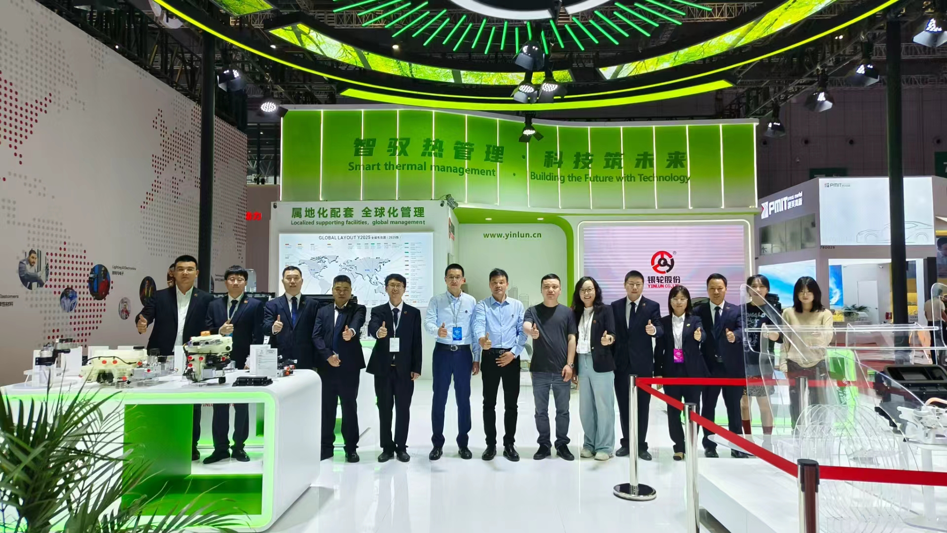 银轮股份亮相多个展会，彰显行业技术实力